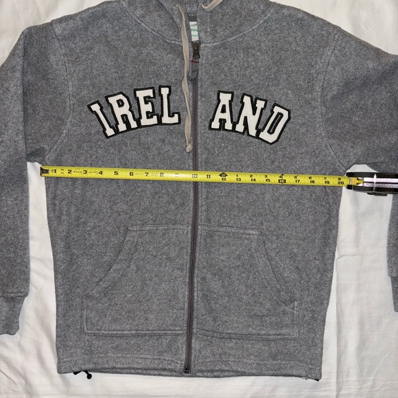 Lansdowne Gray Ireland Zip-Up Hoodie - Picture 7 of 8